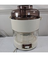 Vintage SANYO Citrus Juicer Electric Centrifugal SJ 2660A Almond beige W... - $1,047.47 MXN