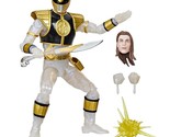 Power Rangers Lightning Collection 6-Inch Mighty Morphin Metallic White ... - £47.72 GBP
