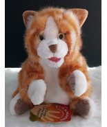 Folkmanis Full Body Orange Tabby Kitten Hand Puppet NWT - $32.67