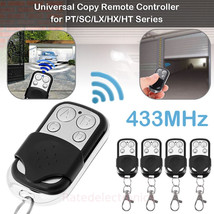 4x Electric Cloning Remote Control Key Fob 433MHz For Gate Garage Door Universal - £14.93 GBP