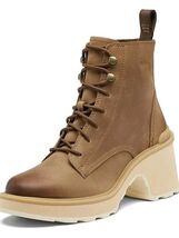 Sorel Women&#39;s Hi-Line Heel Lace Boots Size 9 NEW IN BOX  - $98.59 CAD