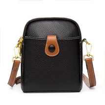 Fashion Genuine Leather Women Small Bag Summer New Simple Leisure Soft Cowhide S - £30.43 GBP