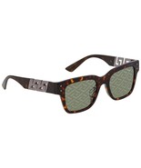 Versace Sunglasses VE4421F 108V8 52mm Havana / Green monogram silver Lens - $3,171.12 MXN