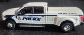 GreenLight Dually Drivers 2019 Ford F-350 Lariat Ft Lauderdale PD Dive Team - $3.00