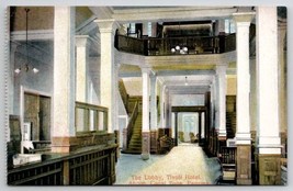 Panama The Lobby of Tivoli Hotel Ancon Canal Zone Postcard B46 - £7.84 GBP