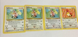 Pokemon Cards Non Holo Farfetch’d Set Near Mint  VTD - £4.44 GBP