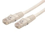 StarTech.com White Molded RJ45 UTP Gigabit Cat6 Patch Cable - 50 Feet (C... - £22.17 GBP
