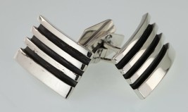 Pat Areias Sterling Silver Vintage Cufflinks Great Gift - $119.64