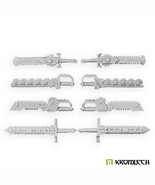 Kromlech Legionary Chainsword x8 - 28mm scale suitable for Warhammer 40,... - $10.30