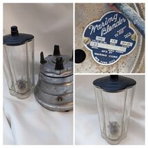 1930 Waring Frullatore Modello SS Arte Deco Cromato Alveare Jar Coperchi... - $463.82 CAD