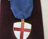 old BSA Boy Scouts of America Medal: &#39;God and Country&#39; w/ red cross shield  - $24.00
