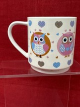 Owls by Creative Tops Ltd Colorful Ceramic Coffee Tea Cup Mug 12 oz - £12.43 GBP