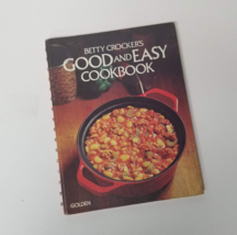 Betty Crocker Vintage Spiral Cookbook Good and Easy 1977 Illustrated - £4.69 GBP