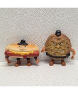 Mattel Food Fighter Mean Weener Hot Dog &amp; Chip Ripper Action Figure Vint... - $1,361.97 MXN