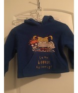 Nickelodeon Rugrats Boys Blue Fleece Hoodie Shirt Jacket Size XS - £30.34 GBP