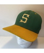 Vintage New Era Summerville SC High School SHS Greenwave Snapback Hat Pr... - $101.30 CAD