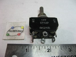 Toggle Switch DPDT CO Center-Off Both Maintained C&amp;H ST52P - Used Qty 1 - $10.44