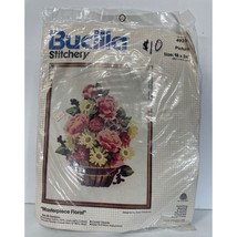 Bucilla Crewel Masterpiece Floral Doris Chaconas Craft Kit 49204 - £30.83 GBP
