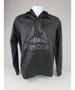 New Reebok Core Delta 2.0 Hoodie Sweatshirt Men&#39;s Small Black New w/ tags - £24.80 GBP