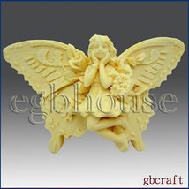 egbhouse, 2D Silicone Soap  Mold - MelindaLee the Butterfly fairy - £28.92 GBP