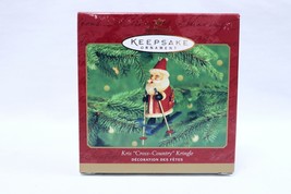 VINTAGE 2000 Hallmark Keepsake Ornament Kris Kringle Cross Country - £15.81 GBP