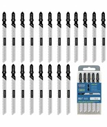 Jigsaw Blades T Shank 20PCS T101B with Case, Compatible with Bosch Black... - €18,88 EUR