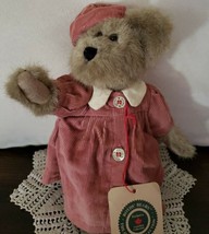 Vintage Canadian Bear ~ Archive Collection ~ Rose Corduroy Dress/Hat ~ Retired - £20.92 GBP