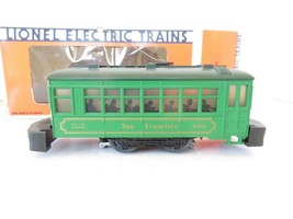 LIONEL - 18404- SAN FRANCISCO OPERATING TROLLEY CAR- 0/027- LN- HB1 - $101.56