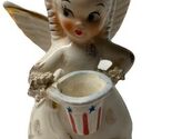 Vintage Napcoware C-1367  Porcelain July Angel Figurine - $24.69