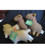 NABCO, Hoofer&#39;s, 2 goats, 2 lambs, original hanging tags, 1994 - $667.61 MXN