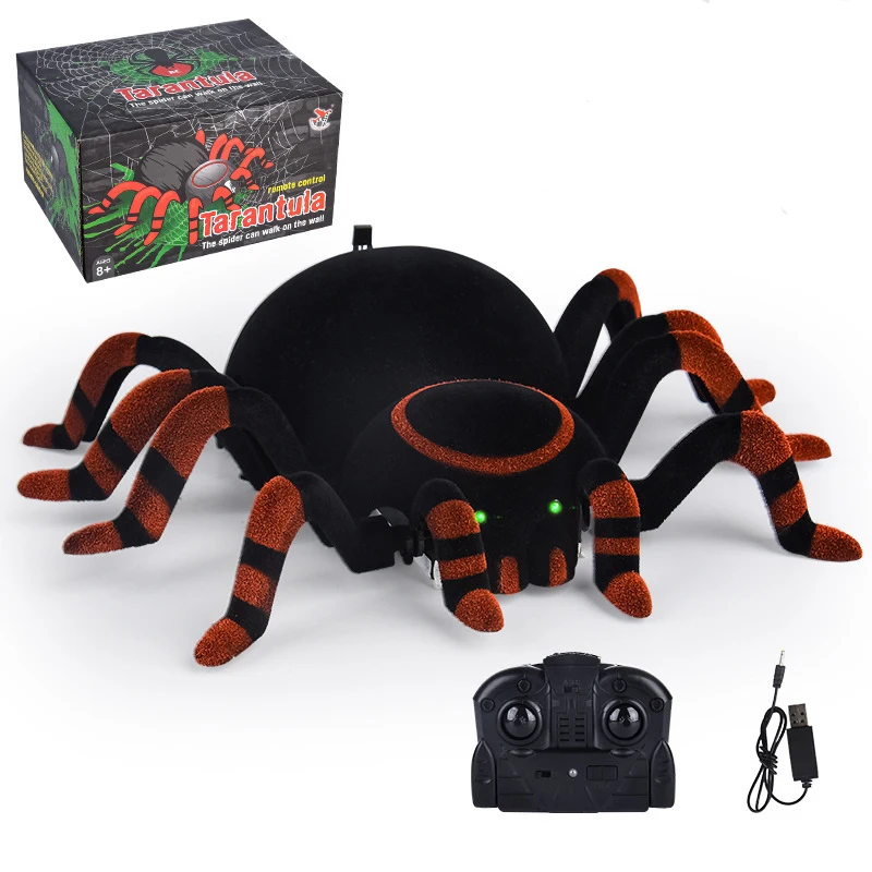 Wall Climbing Spider Remote Control Toys Infrared RC Animal Kid Gift Toy - £32.23 GBP