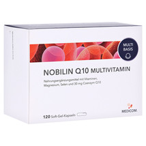 Nobilin Q10 Multivitamin Capsules 120 pcs - £71.79 GBP