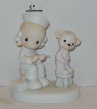1981 Precious Moments Enesco "Love Beareth All Things" E-7158 Rare HTF - $35.30