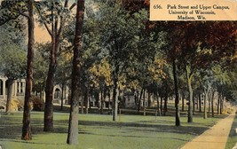 Madison Wisconsin-University- Park Scene Superiore Campus ~1913 Bishop Ed. - £8.13 GBP