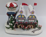 Hawthorne Village Rudolph’s Christmas Village Peppermint Mine &amp; Candy Fa... - £43.25 GBP