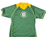 Dynasty Oakland Athletics Mens Green Yellow Major League Baseball Jersey... - $24.72
