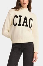 Z Supply ciao intarsia sweater in Sandstone - size S - £44.68 GBP