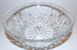 EXQUISITE SIGNED WATERFORD CRYSTAL LISMORE 9&quot; FLARED SALAD BOWL - $87.11
