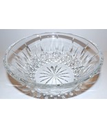 EXQUISITE SIGNED WATERFORD CRYSTAL LISMORE 9&quot; FLARED SALAD BOWL - £68.49 GBP