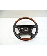 03 Mercedes R230 SL500 steering wheel, leather/wood, black - $274.09 CAD