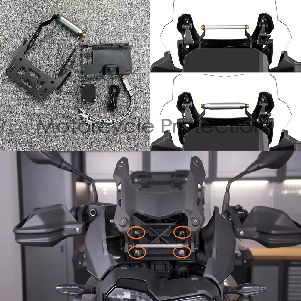 For BMW F850GS 2023 Navigation Bracket Mounting Brackets GPS Motorcycle - $31.33+
