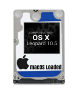 macOS Mac OS X 10.5 Leopard Preloaded on Sata HDD - $12.99+