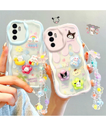 Lovely Cute Cartoon 3D Rabbit Chain Phone Case For Samsung Galaxy S23 S2... - $27.99
