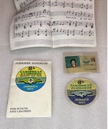 1977 Caribbean Jamboree Handbook ID Card Patch Song sheet BSA Boy Scouts - £15.61 GBP