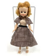 Vintage Vogue Jill Doll 10&quot; Bent Knee Red Hair Brown Tagged Skirt Cape 7... - €81,54 EUR
