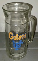 Vintage 7” University of Florida Gators (UF) Clear Glass Beer Stein Mug ... - $13.00