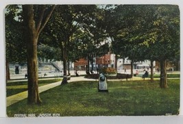 Jackson Michigan Central Park 1907 to Mulberry Str. Springfield Ohio Postcard N8 - £9.68 GBP