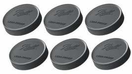 6 Regular MOUTH canning jar PLASTIC STORAGE LIDs Screw On Caps BALL 10812 - $589.75 MXN