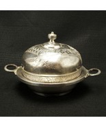 Victorian Aesthetic Movement Silverplate Butter Dish E.G. Webster c 1870 - £73.15 GBP