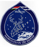 Human Space Flights Ax-4 Hunor Crew Dragon USA Badge Iron On Embroidered... - $25.99+